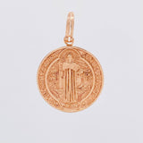 Pendant San Benito 11.4g / 1 1/2 in Rose Gold 18K