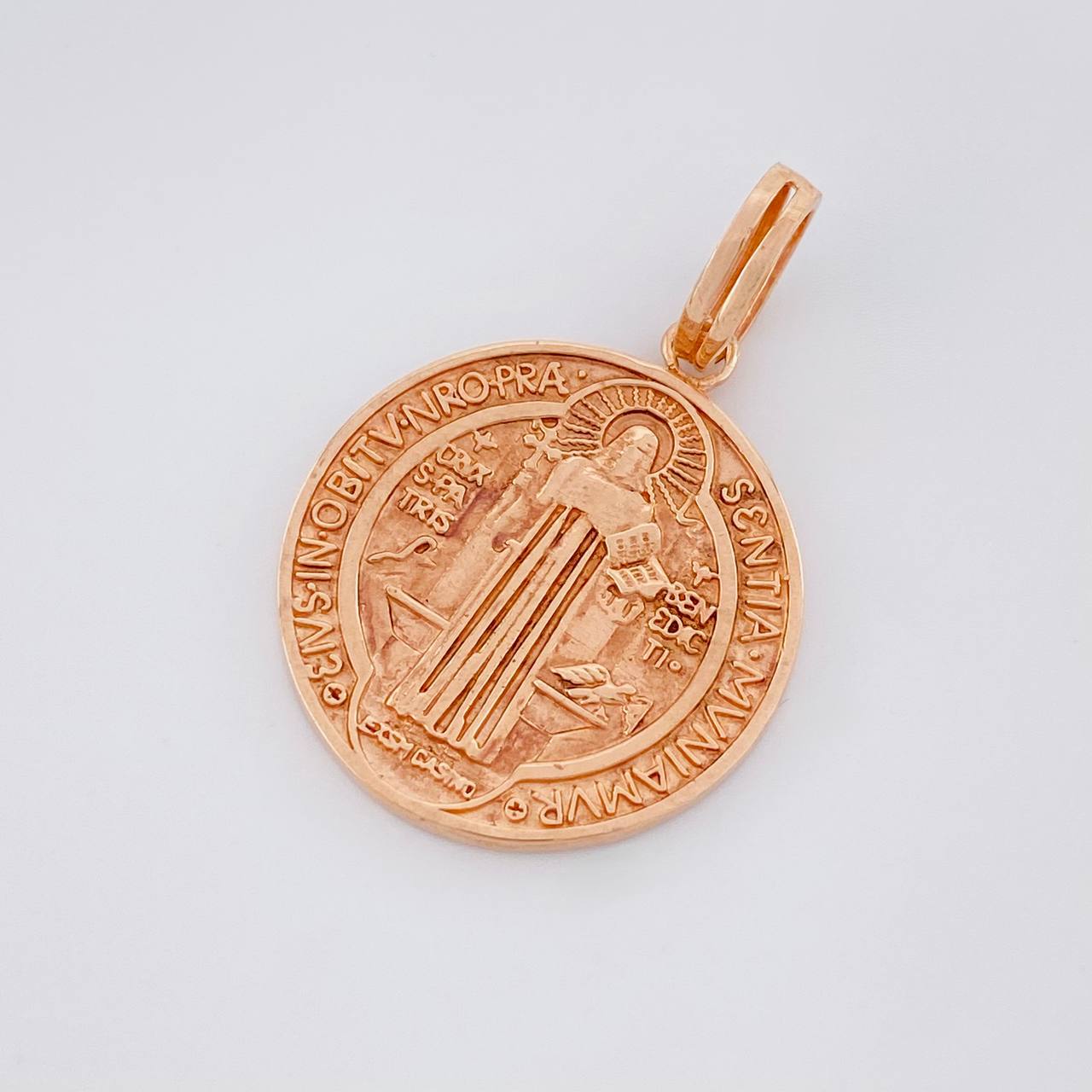 Pendant San Benito 11.4g / 1 1/2 in Rose Gold 18K
