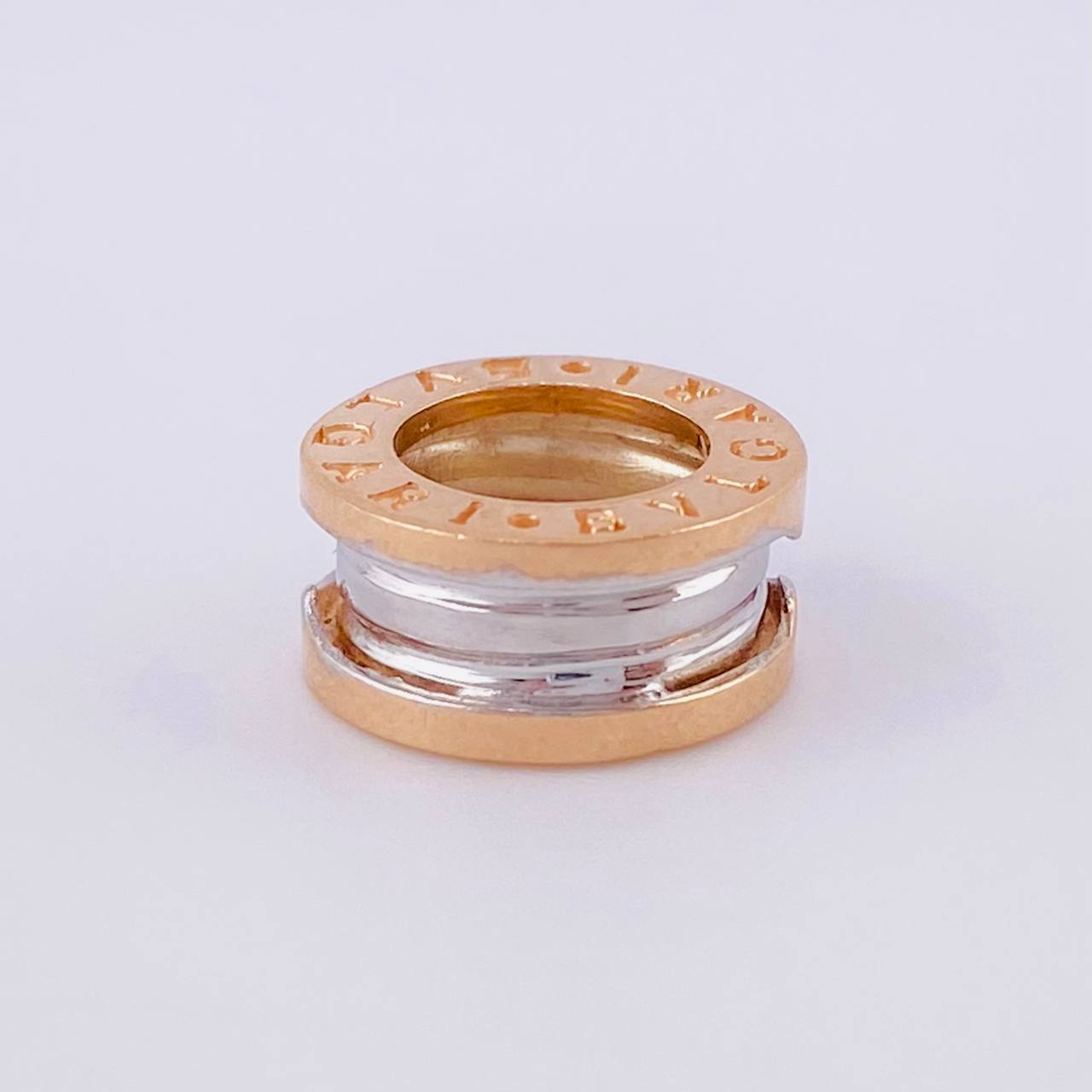Pendant Bv 2.85g / 1/2 in Two-Tone White Rose Gold 18K