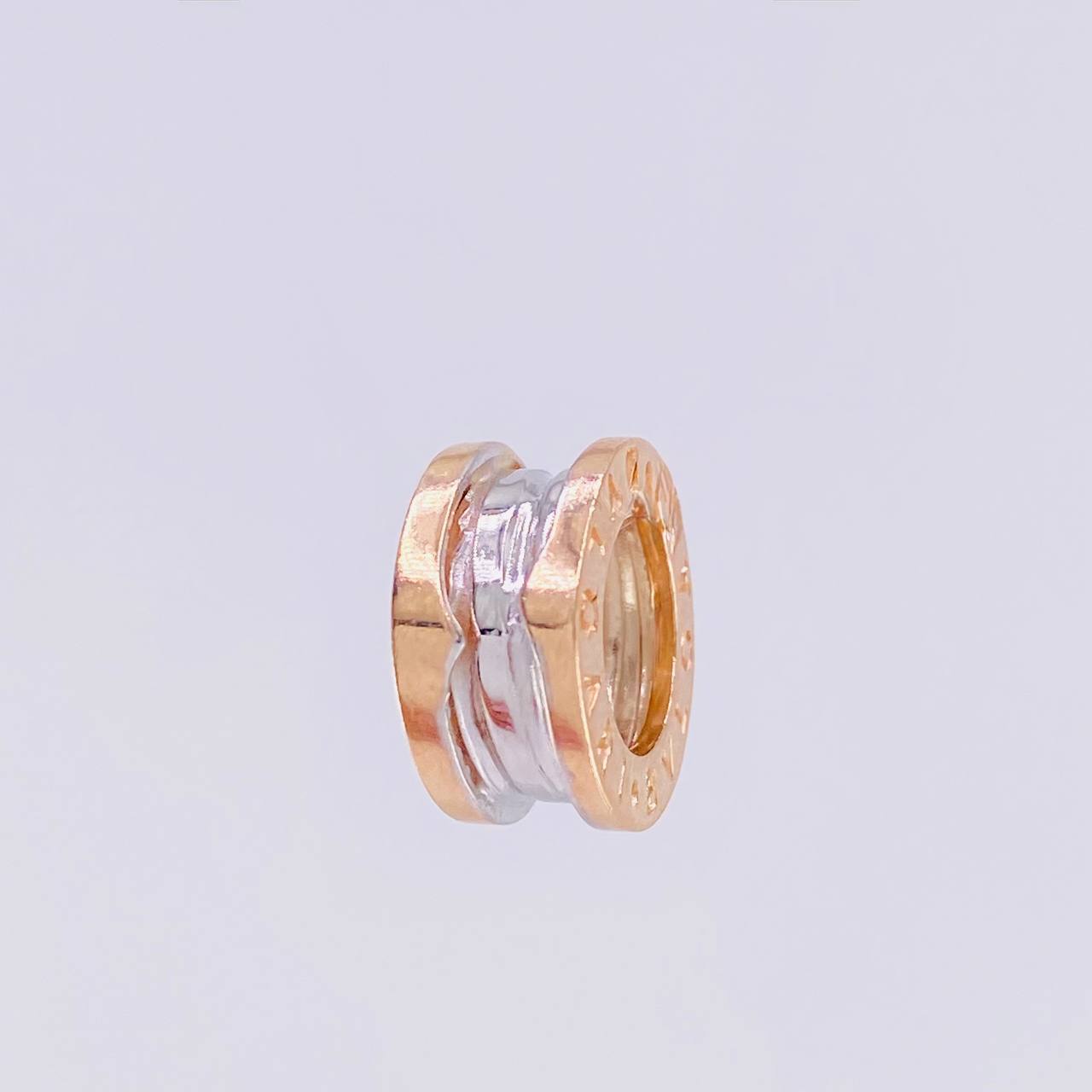 Pendant Bv 2.85g / 1/2 in Two-Tone White Rose Gold 18K