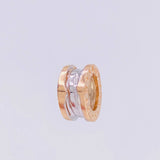 Pendant Bv 2.85g / 1/2 in Two-Tone White Rose Gold 18K