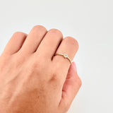 Dense Flower Ring 1.4g / T7 1/2 Yellow Gold 18K