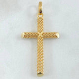 Pendant Cross Mesh 2.7gr / 4.7cm / 18K Gold