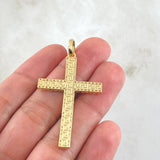 Dije Cruz Tribal 4.6g / 2 in Oro Amarillo 18K