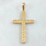 Dije Crúz Cristo Tribal 3.8gr / 5cm / Oro 18K ©