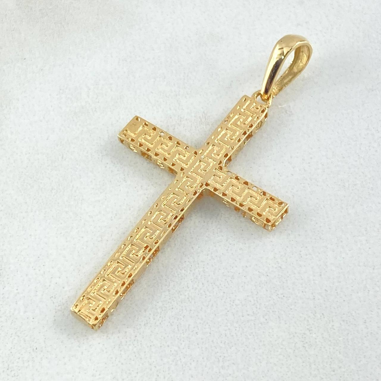 Dije Crúz Tribal 2gr / 4cm / Oro 18K