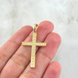 Dije Crúz Tribal 2gr / 4cm / Oro 18K