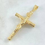 Pendant Cross Christ 3.1gr / 2.3in / 18K Gold