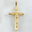 Dije Cruz Cristo 3.05gr / 2 1/4 in / Oro Amarillo 18K