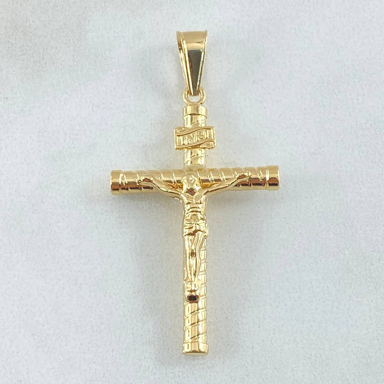 Pendant Christ Cross 1.75gr / 4cm / 18K Gold *