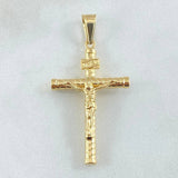 Dije Crúz Cristo 1.8gr / 4.2cm / Oro 18K