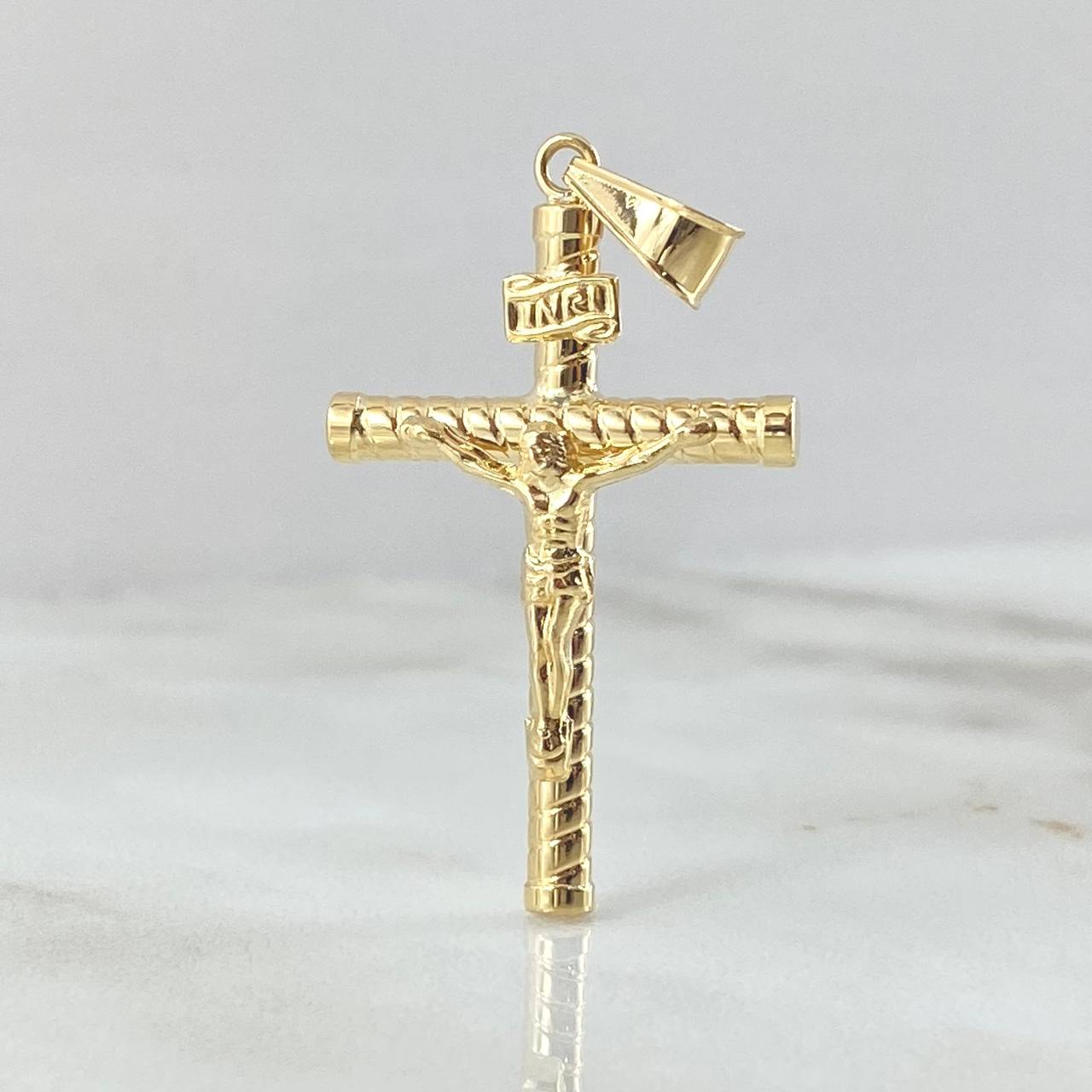 Pendant Christ Cross 1.75gr / 4cm / 18K Gold *