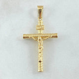 Dije Crúz Cristo 1.8gr / 4.3cm / Oro 18K