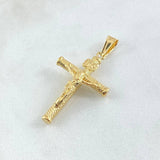 Dije Crúz Cristo 1.3gr / 3.5cm / Oro 18K