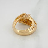 Panther Ring 6.8 g / T5 3/4 18K Yellow Gold