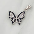 Dije Mariposa 2.2 g / 1 in Oro Blanco 18K