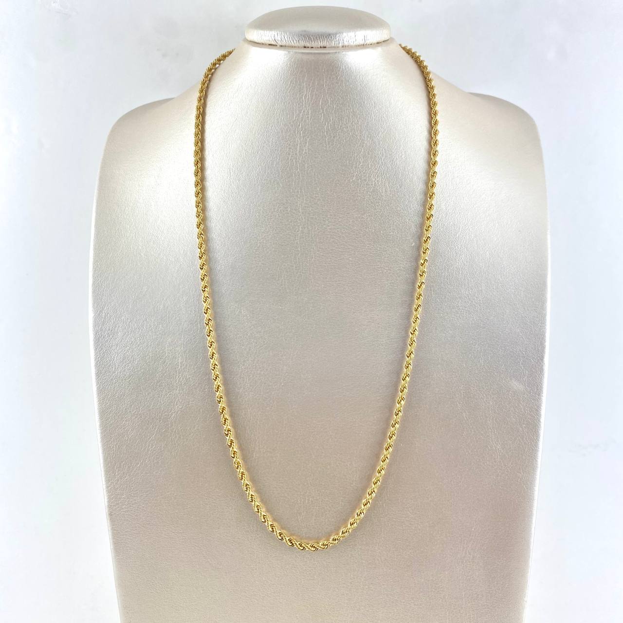 Cadena Lazo 10.5gr / 23 1/2 in / 3.88mm Oro Amarillo +3 18K !