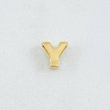 Charm Letter Y 0.25g / 1/4 in 18K Yellow Gold