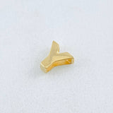 Charm Letter Y 0.25g / 1/4 in 18K Yellow Gold