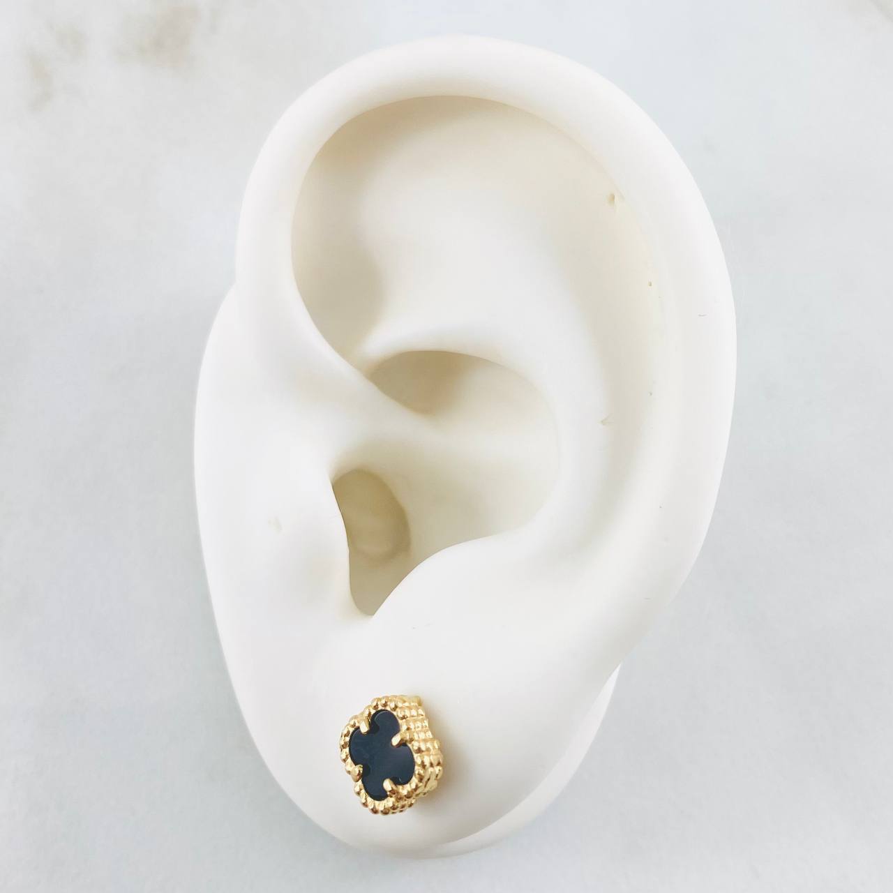 Topos Trebol 1.9gr / 1/2 in / Oro Amarillo Nac.Esp. 18K !