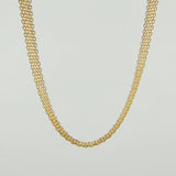 Cadena China 23gr / 23 1/2 in / 7.2mm Tres Oros +1 18K