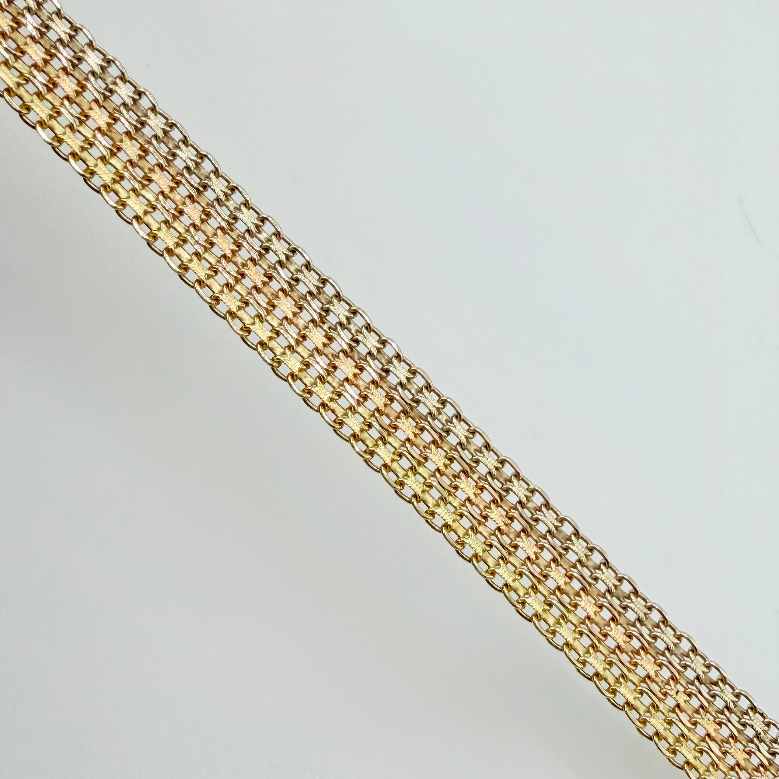 Cadena China 23gr / 23 1/2 in / 7.2mm Tres Oros +1 18K