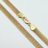 Cadena China 23gr / 23 1/2 in / 7.2mm Tres Oros +1 18K