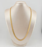 Cadena China 20.8gr / 23 1/2 in / 6.4mm Oro Amarillo +1 18K