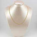 Cadena GC 5.05gr / 17 3/4 in / 3.7mm Oro Amarillo 18K *