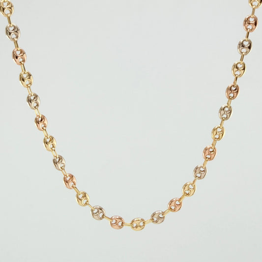 Cadena GC 9.8gr / 19 3/4 in / 5.4mm Tres Oros 18K *