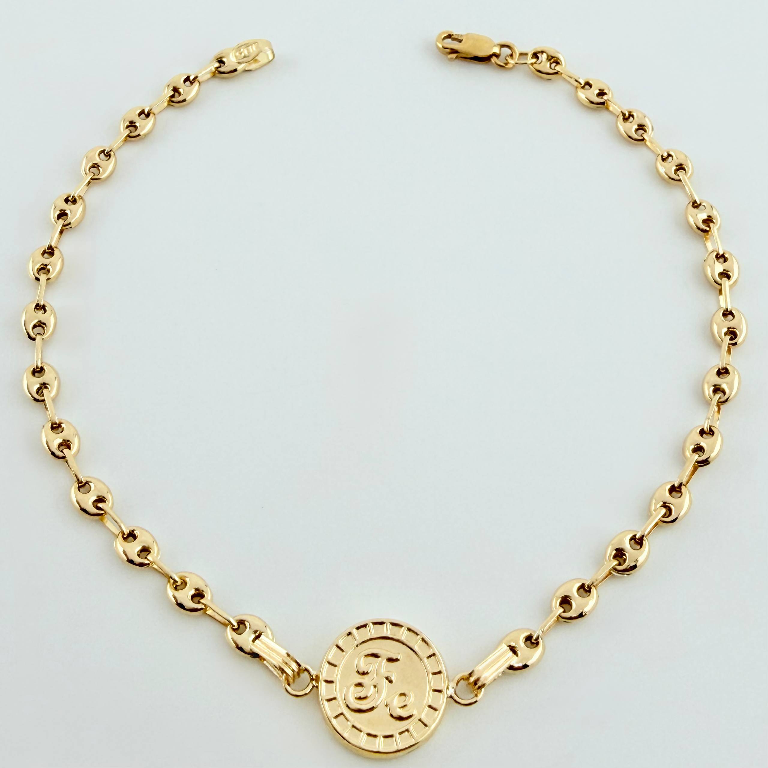 Pulso GC Herraje Fe 2.65gr / 7 1/2 in / 3.2mm Oro Amarillo 18K *