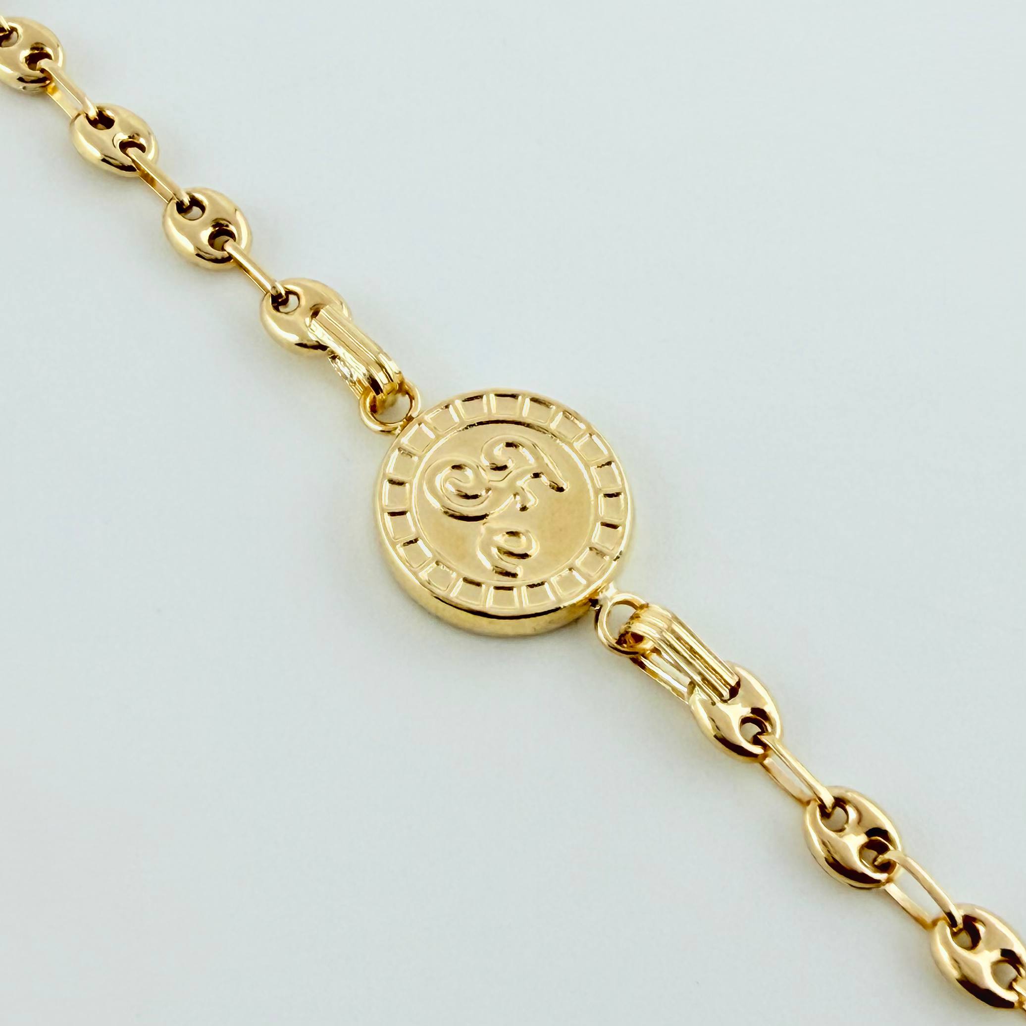 Pulso GC Herraje Fe 2.65gr / 7 1/2 in / 3.2mm Oro Amarillo 18K *