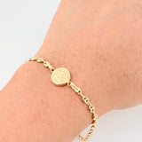 Pulso GC Herraje Fe 2.65gr / 7 1/2 in / 3.2mm Oro Amarillo 18K *