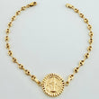 Pulso GC Herraje Virgen Milagrosa 2.95gr / 7 in / 3.2mm Oro Amarillo 18K *
