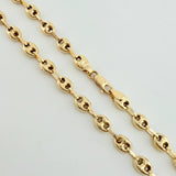 Cadena GC 5gr / 17 3/4 in / 3.7mm Oro Amarillo 18K *