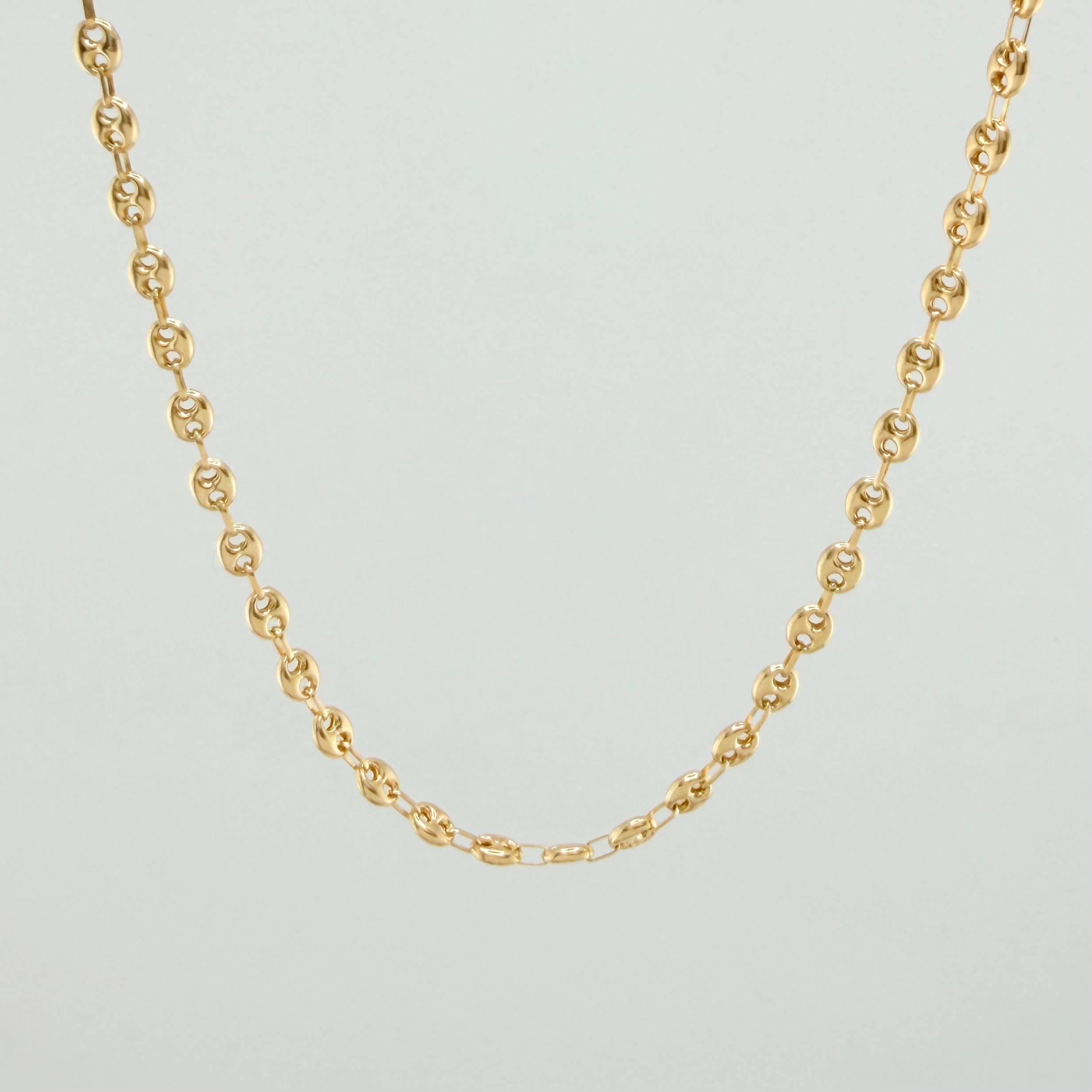 Cadena GC 5.4gr / 17 3/4 in / 3.4mm Oro Amarillo 18K *