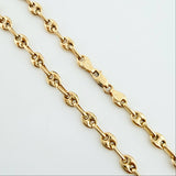 Cadena GC 5.4gr / 17 3/4 in / 3.4mm Oro Amarillo 18K *