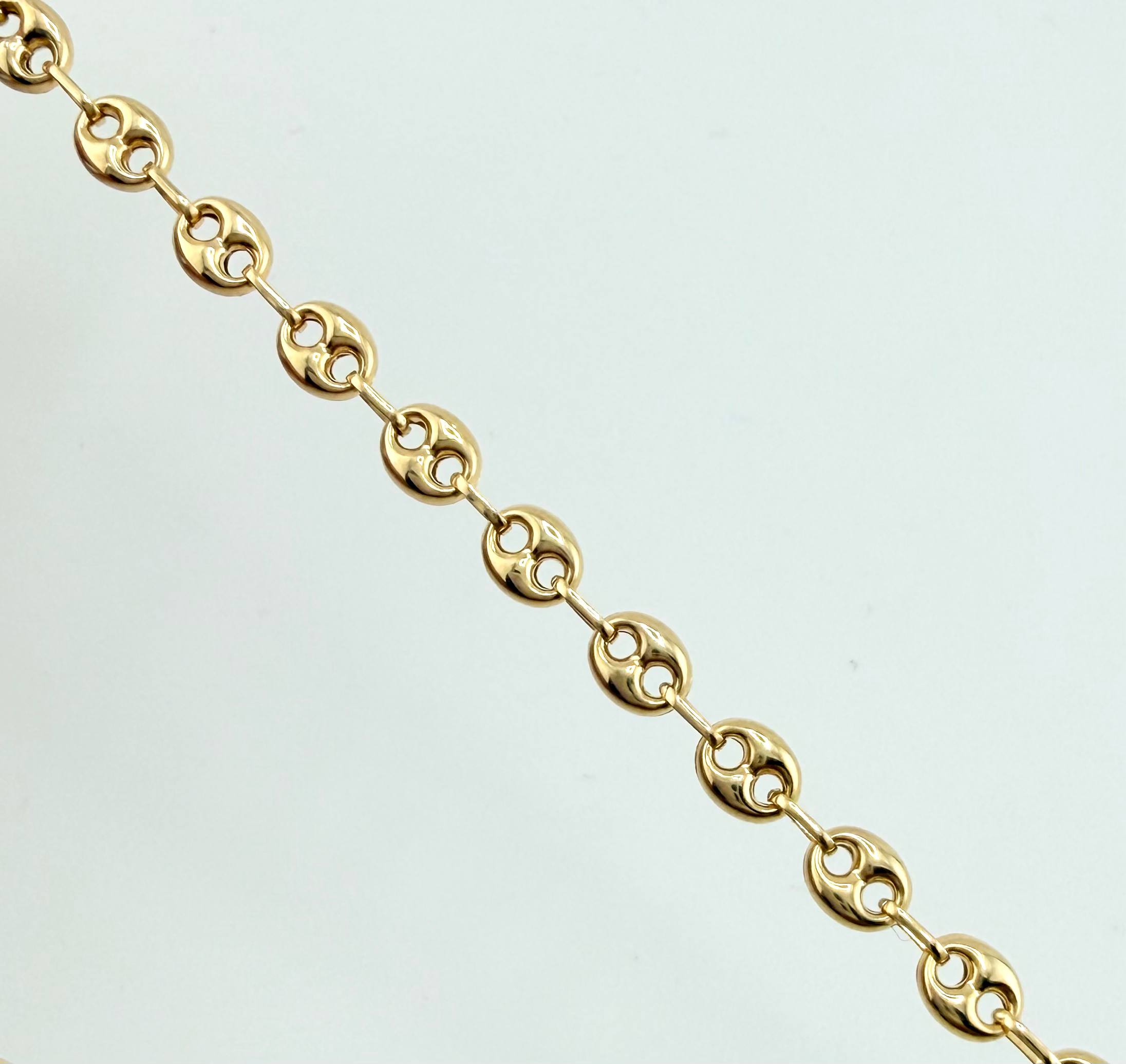 Cadena GC 5.4gr / 17 3/4 in / 3.4mm Oro Amarillo 18K *