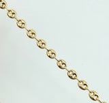 Cadena GC 5.4gr / 17 3/4 in / 3.4mm Oro Amarillo 18K *