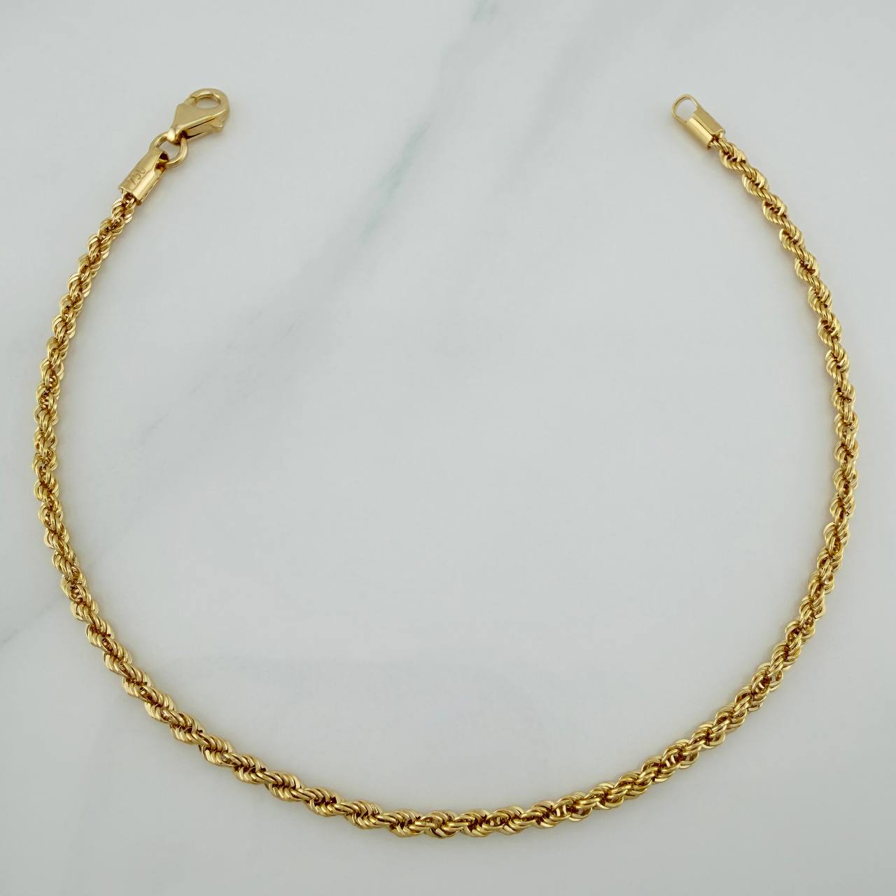 Pulso Lazo 1.75 g / 7 1/2 in / 2.15 mm Oro Amarillo 18K