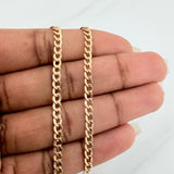Cuban Links Anklet 2.15 g / 9 1/2 in / 3.52 mm 18K Yellow Gold