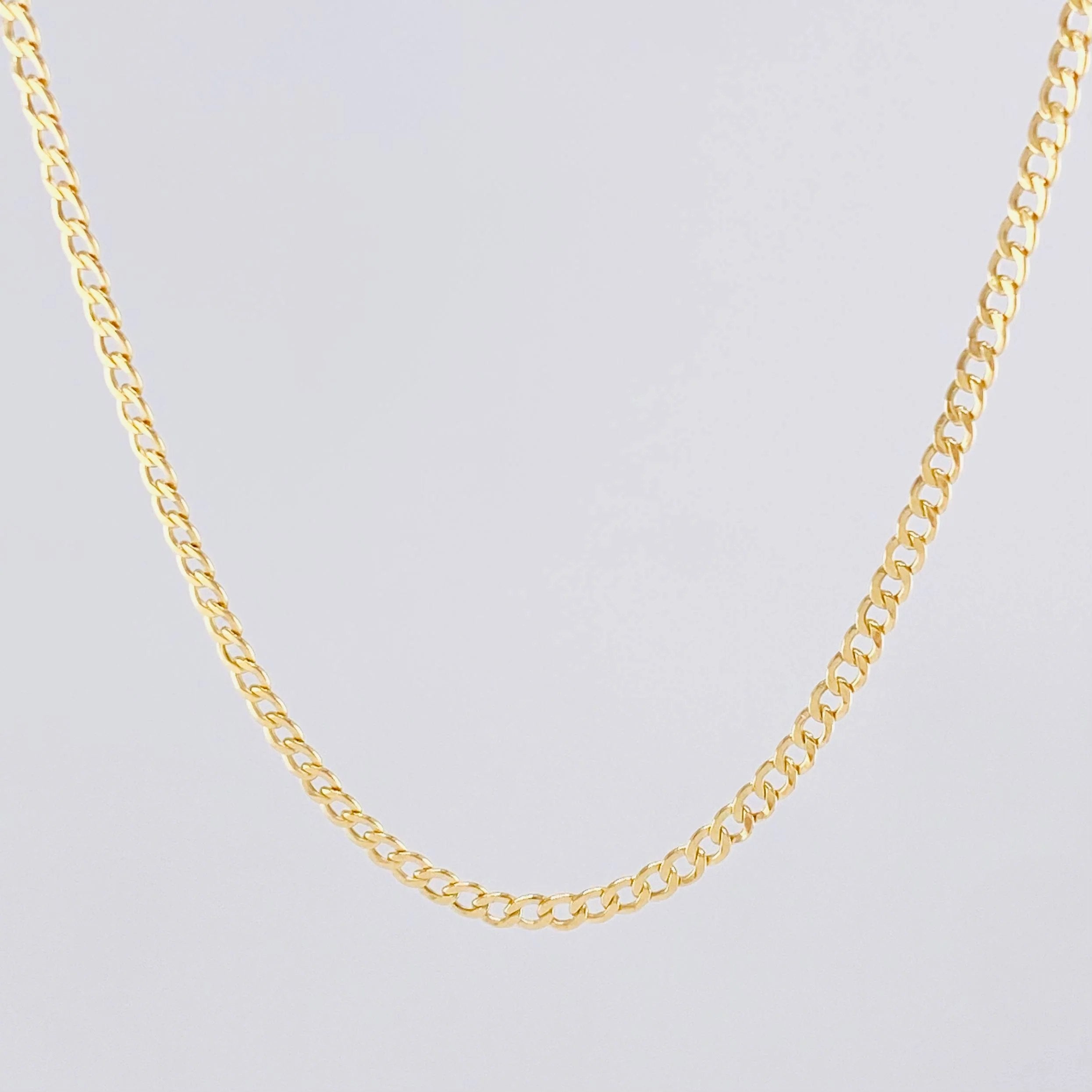 Cuban Links 2.5g / 20 in / 2.5mm Yellow Gold 18K