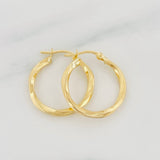 Candongas Mai 1.5g / 3/4 in Oro Amarillo 18K