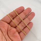 Cuban Links 2.6g / 20 in / 2.5mm Yellow Gold 18K