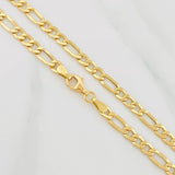 Figaro Chain 6.6g / 24 in / 4.1mm Yellow Gold 18K