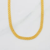 Bismark Chain 4.3g / 18 in / 3.35mm Yellow Gold 18K