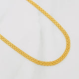 Bismark Chain 4.3g / 18 in / 3.35mm Yellow Gold 18K