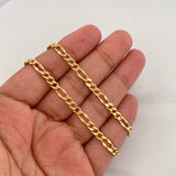 Cadena Figaro 8.25g / 20 in / 3.95mm Oro Amarillo 18K