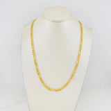 Cadena Figaro 8.25g / 20 in / 3.95mm Oro Amarillo 18K