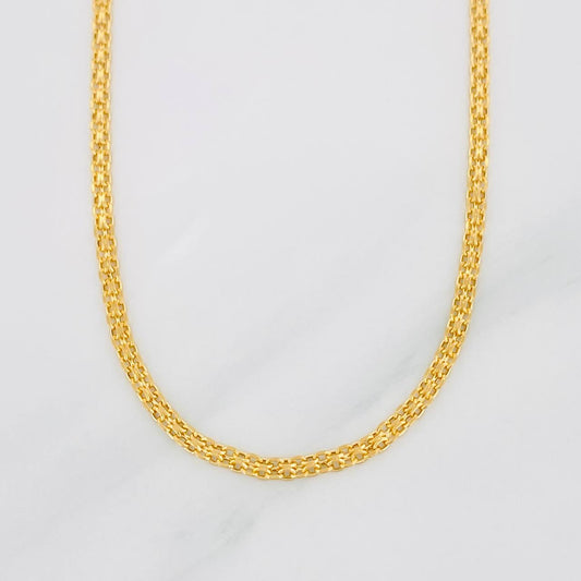 Cadena China 2.75g / 18 in / 2.2mm Oro Amarillo 18K